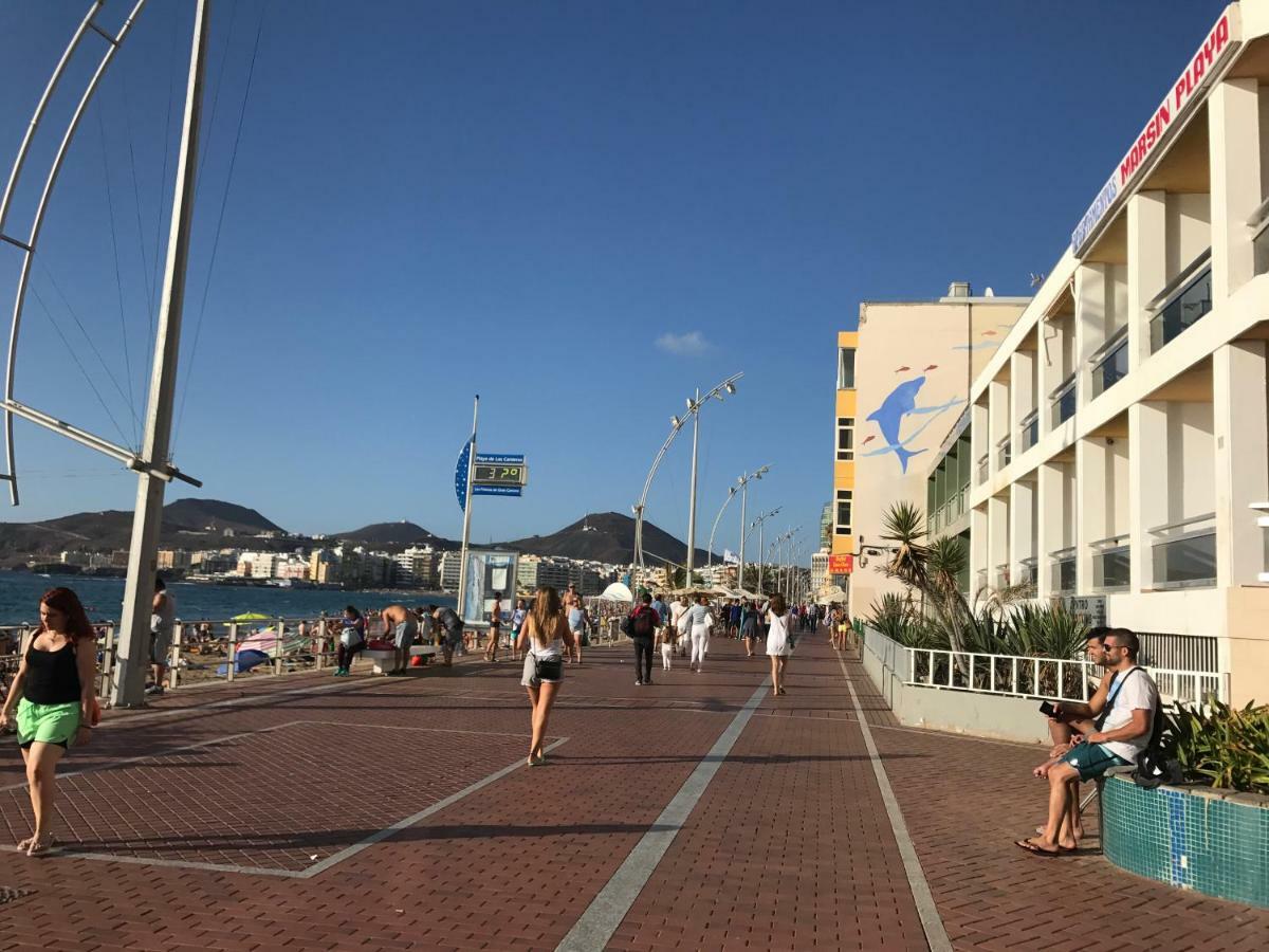 Estudio Paseo Las Canteras Лас-Пальмас-де-Гран-Канария Экстерьер фото